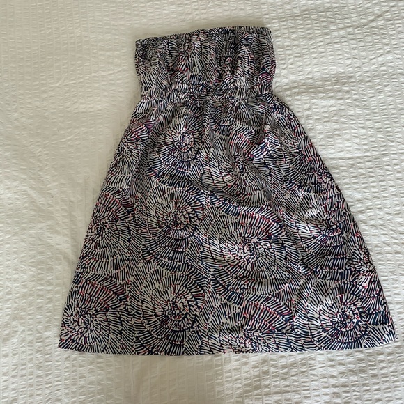 Strapless T Luxury Apparel Silk Dress - Picture 5 of 5